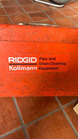 RIDGID ELECTRIC HAND SNAKE