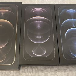 Apple iPhone 12 Original Box, GRAPHITE, BOX ONLY, NO ACCESSORIES