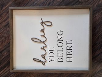 Home decor signage
