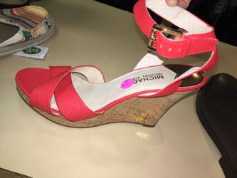 Womens 9 Michael Kors wedge heels