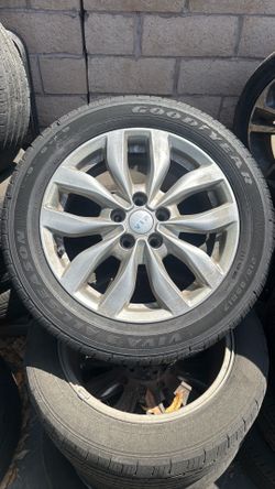 Set of wheels and tires 17 inch