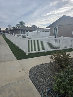 Vinyl Fence