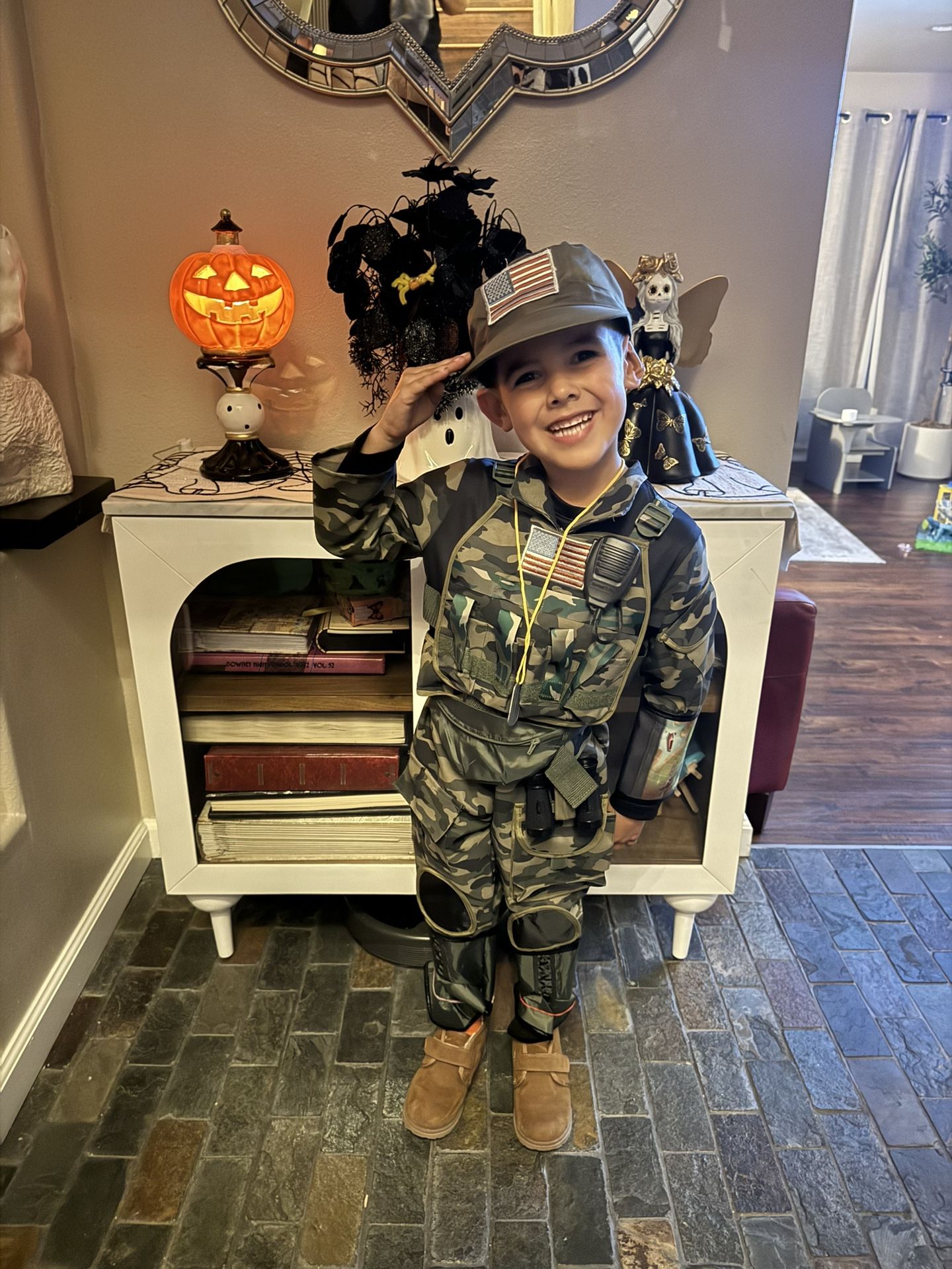 Forest Camo Army Special Forces Halloween Costume - Youth 3T-4T
