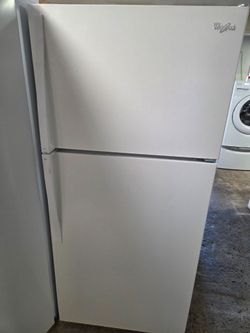 Whirlpool Top And Bottom Refrigerator Apartment Size Warranty Financing With Snap If You Qualify Reconditioned