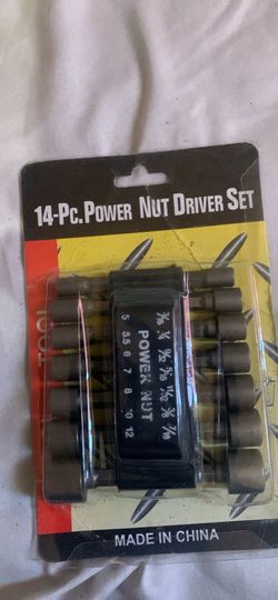 Nut driver set