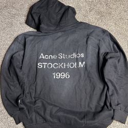 Black Acne Studios Hoodie