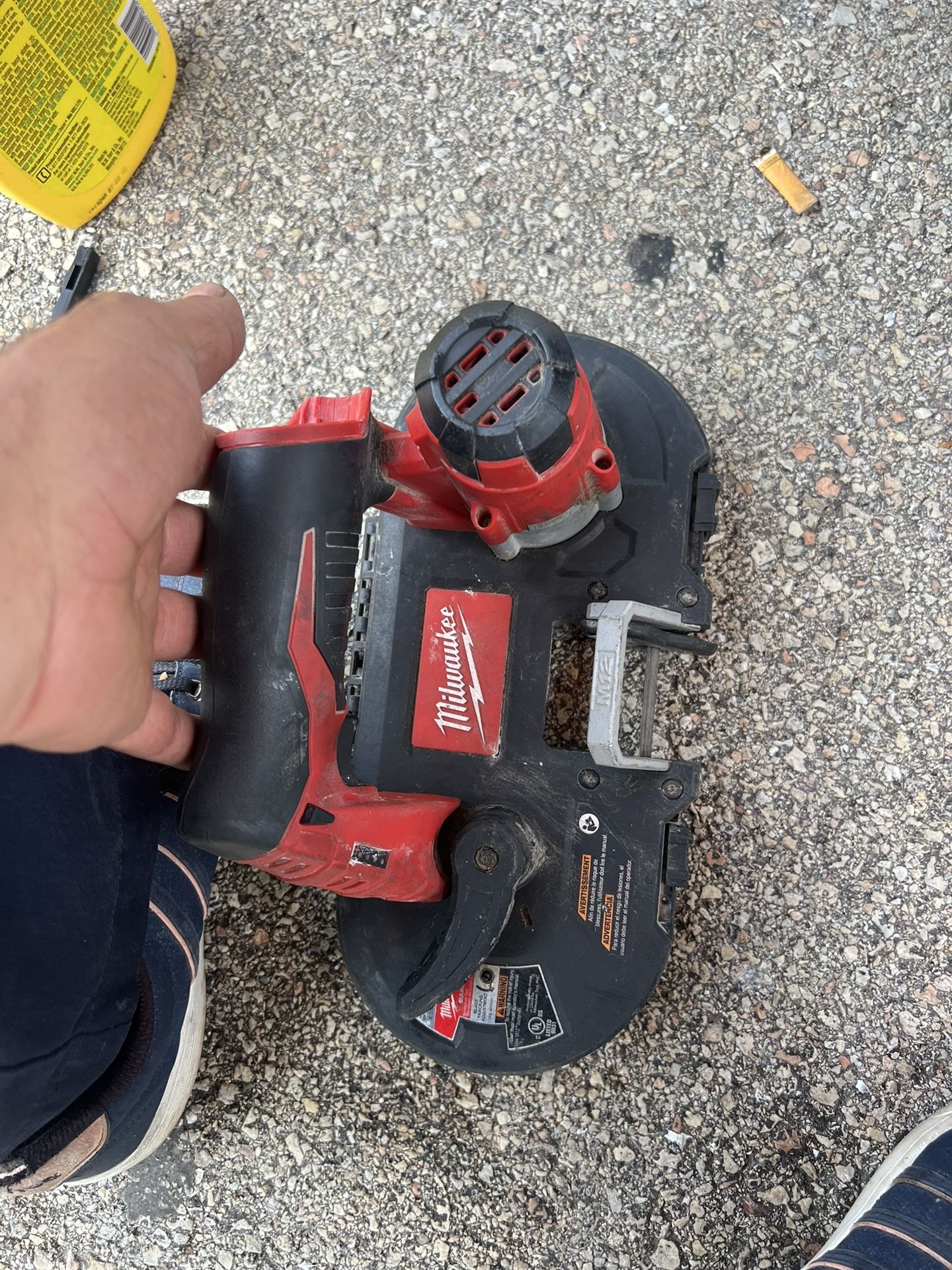 Milwaukee 2429-20 M18 18V Sub-Compact Band Saw