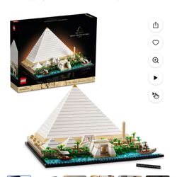 LEGO Architecture Great Pyramid of Giza Set 21058. Only 1 Bag Was Open. It Might Be Missing Few Pieces. 