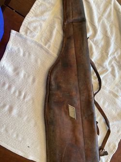 Antique Leather Rifle Scabbard, Circa 1900