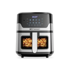 Emerson SmartVoice 5.3QT 6-In-1 Air Fryer