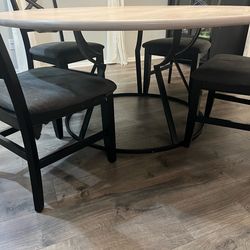 Dinning table and chairs