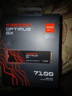 Sandisk optimus gx 7100 nvme ssd 500gb