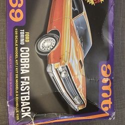 AMT 1:25, 1969 Ford Torino Cobra Fastback Model, New open box