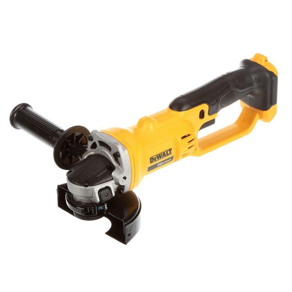 DEWALT 20-Volt MAX Lithium-Ion Cordless 4-1/2 in. to 5 in. Grinder (Tool Only)