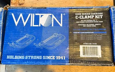 Wilton 540A Series Carriage C-Clamp Kit - New