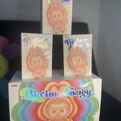 Labubu Authentic Big Into Energy 6 Pack Blind Box
