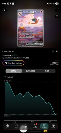 Pokemon for sale.