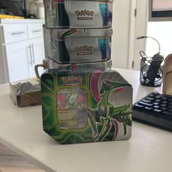 Pokemon Iron Leaves tins 