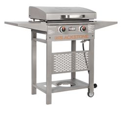 Blackstone ProSeries 2 Burner 22" Griddle with Metal Folding Shelves