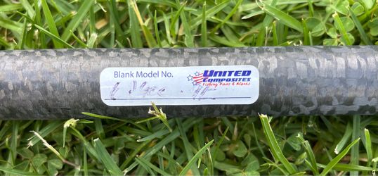 UC United Composites RGP 900 9E Reaper Fishing Rod Blank