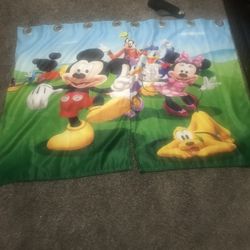 Mickey Mouse Kids Shower Curtain 