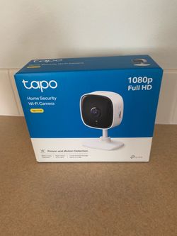 TP-Link Tapo 1080 P indor security camera for baby monitor .