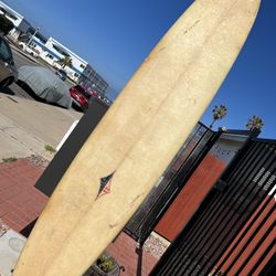 10’ Doug Haut Custom Longboard Surfboard 