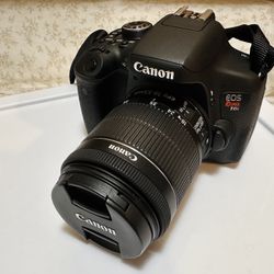 Canon Digital EOS Rebel T6i DSLR Camera (Body + EF-S 18-55mm Lens Kit) - Excellent Condition, Gently Used - $450