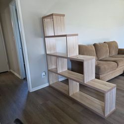 4 Tier Stepped Bookshelf