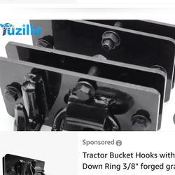 Tractor Bucket Hooks (set of 2)