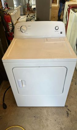 Top Load Dryer with Push to Start