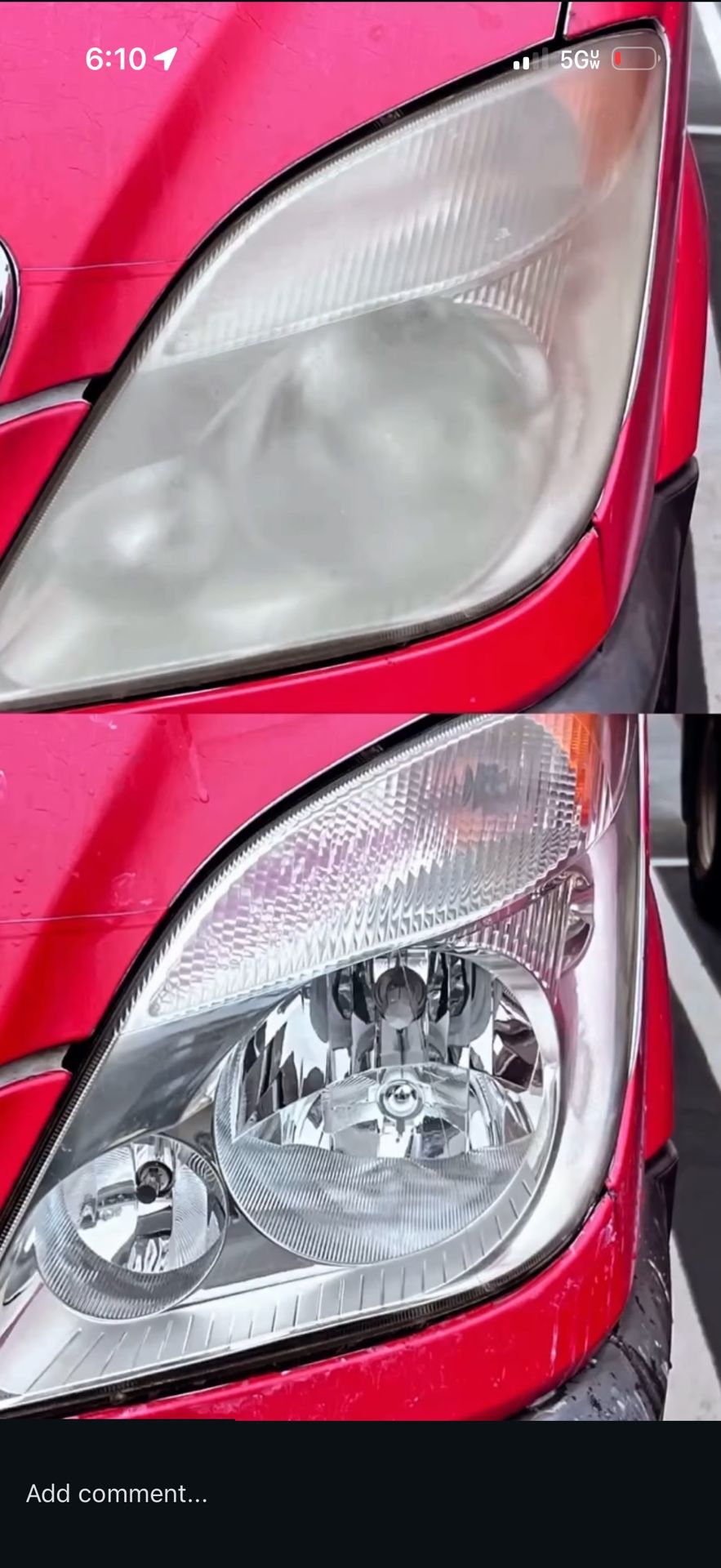 Headlight Headlight restore