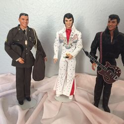 Elvis Barbie Set of 3