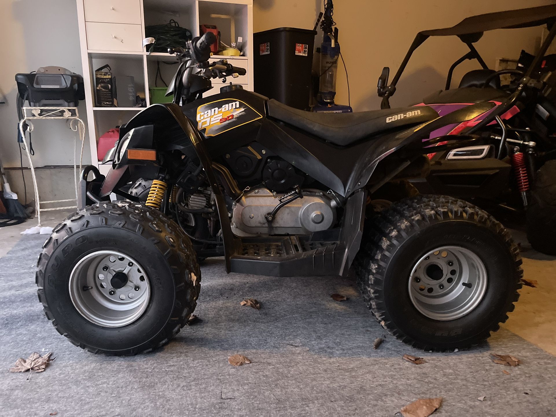 CAN AM 2020 DS 90cc Four Wheeler
