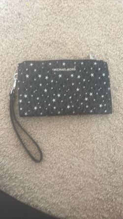 Michael Kors Wrist wallet - black with stars