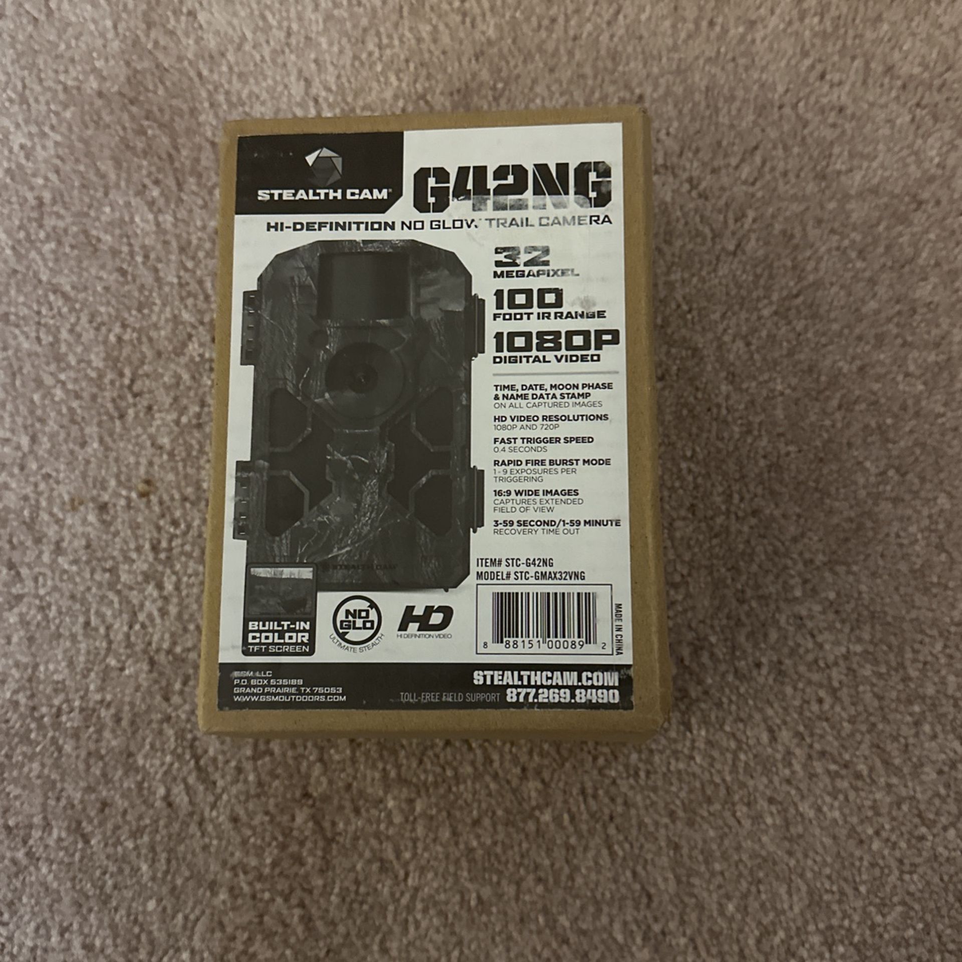 Trail Camera — StealthCam G42NG —new