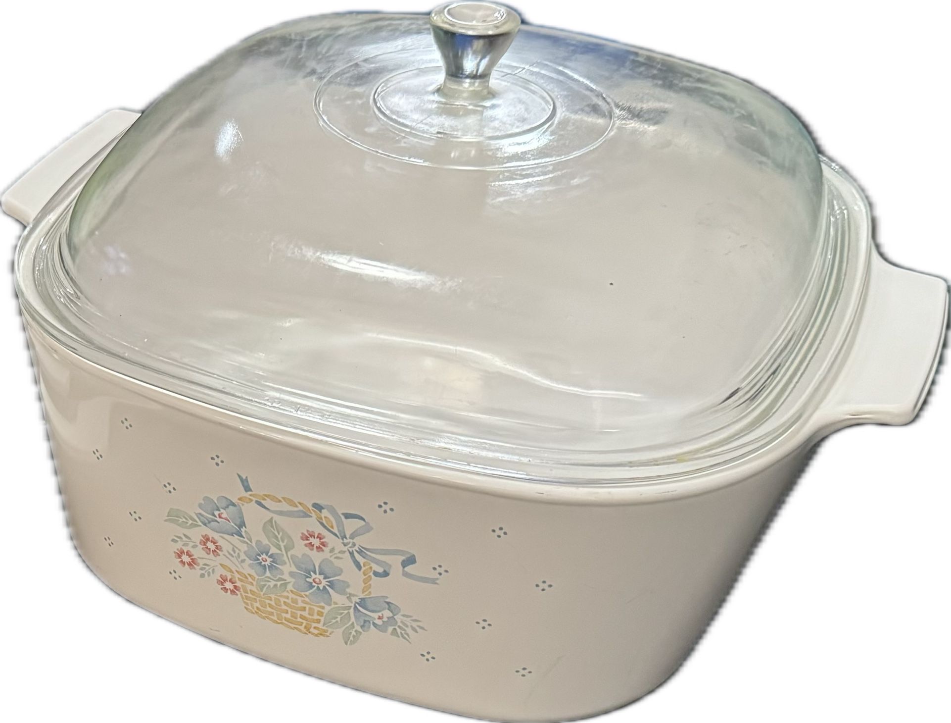 A lot of pieces of Vintage CorningWare Casserole Dishes - Main Image