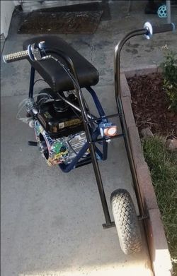224 maximum performance with a lot of bills and whistles( mini bike).