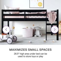 Brand New Schlemmer Twin Loft Bed Frame
