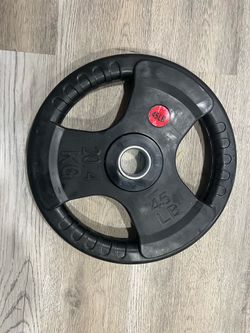 NEW Signature Fitness 45lb Olympic Rubber Grip Weight Plates – 59 Available