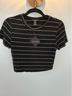 Woman’s new crop top blouse