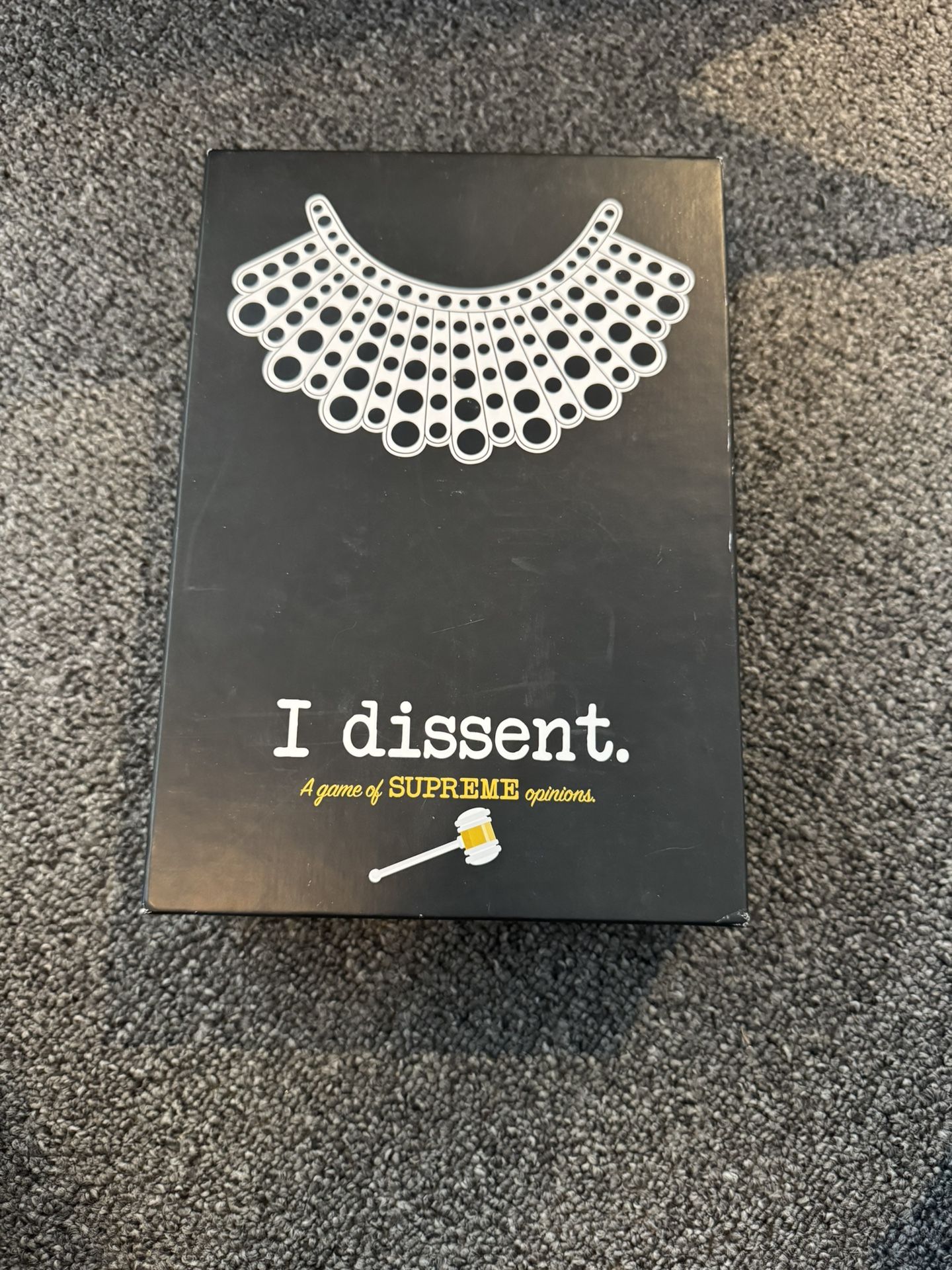 I Dissent A Game of Supreme Opinions