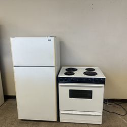 Stove And Refrigerator 