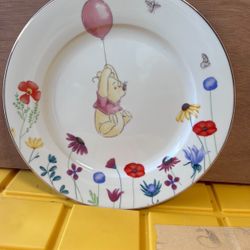 Winnie The Pooh Plate & Serving Plate New!