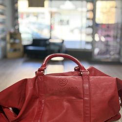 Balenciaga Red Dunlop Bag