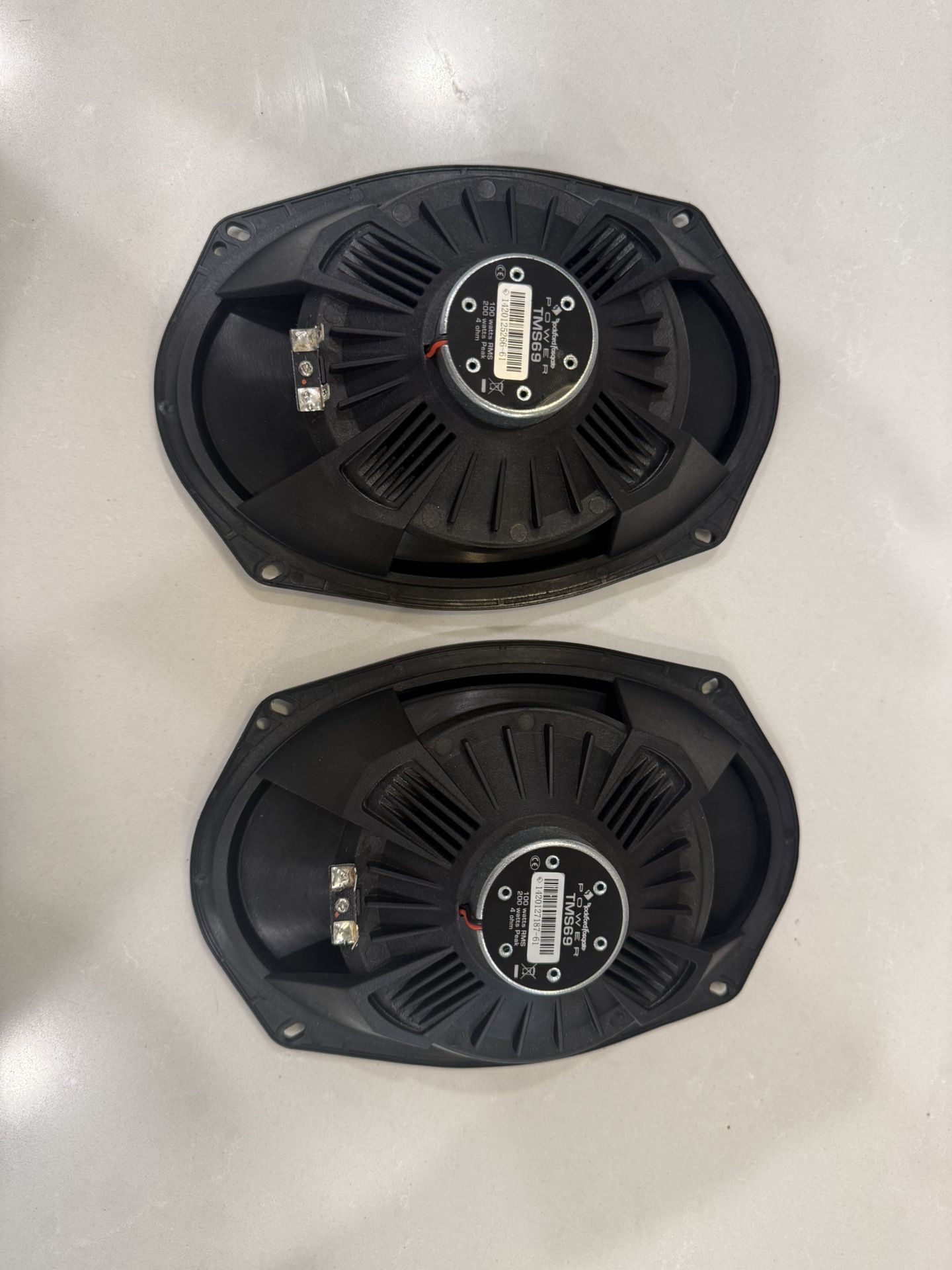 Rockford Fosgate TMS 69 Saddlebag Motorcycle Lid Speakers
