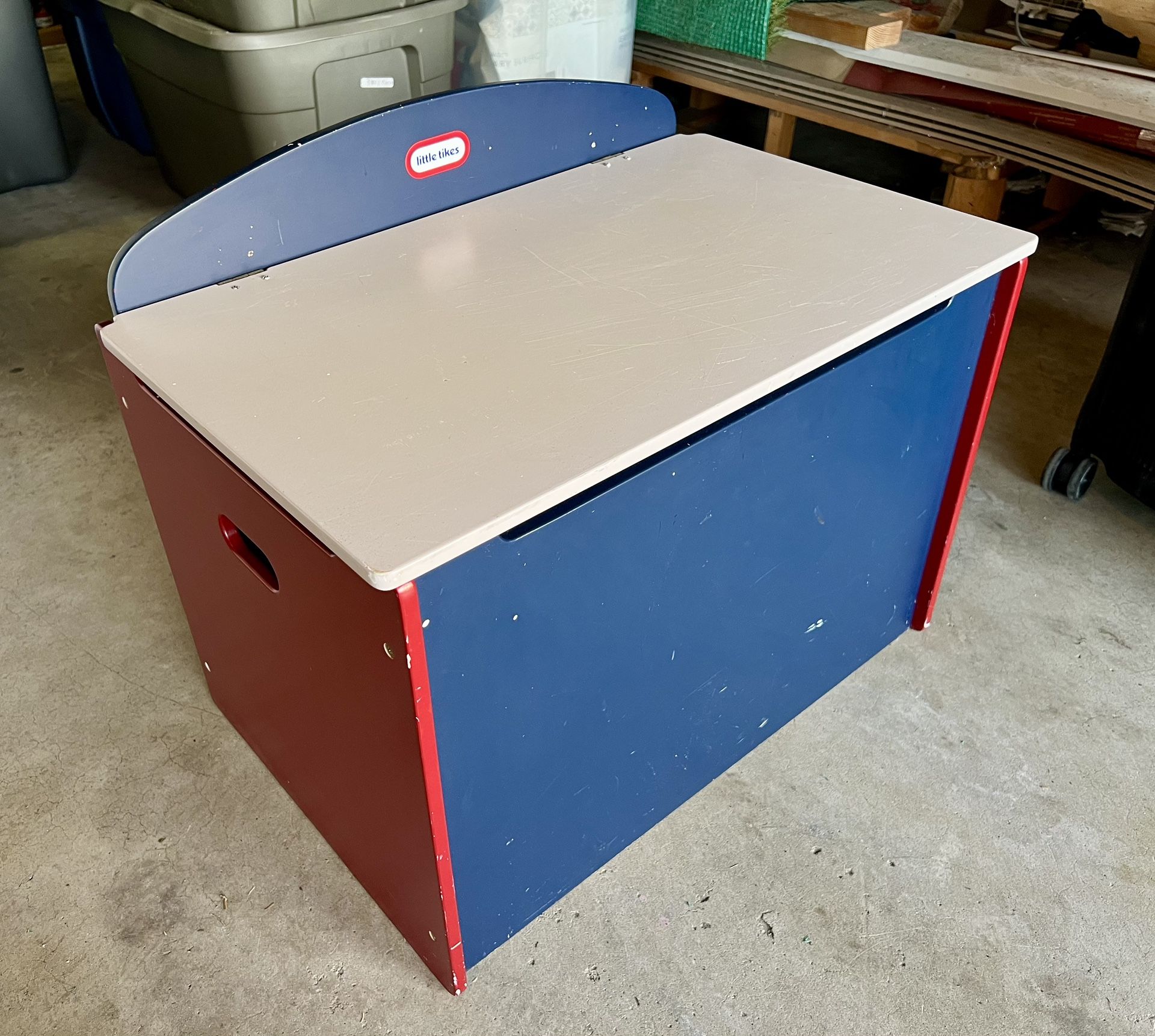 Toy Box - Little Tikes - Wooden