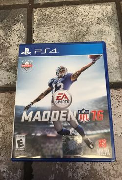 PS4 madden 16