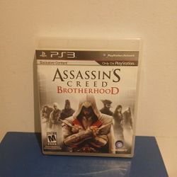 PS THREE  ASSASSINS CREED BROTHERHOOD