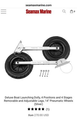 Boat laughing dolly